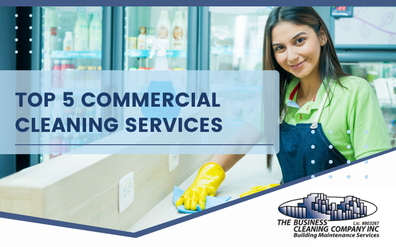 common commercial cleaning services