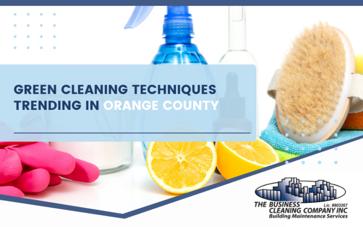 green cleaning in Orange County